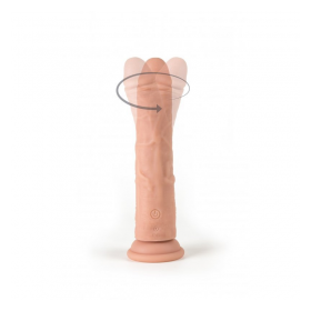 VIBRADOR Y ROTADOR REALÍSTICO R7 19CM C/ CONTROL REMOTO